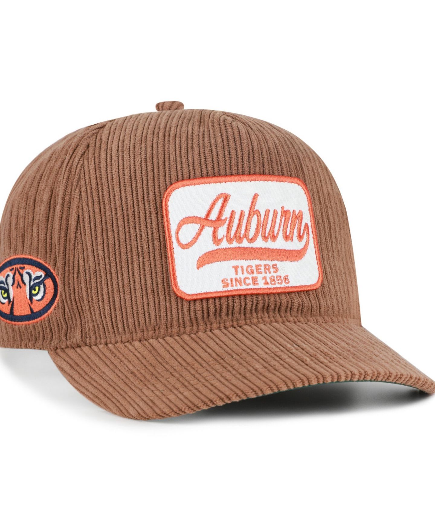 Кепка '47 Brand Brown Auburn Tigers Corduroy Patch Hitch Adjustable Hat — фото 5
