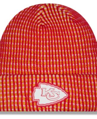 Men's Red Kansas City Chiefs 2026 Sideline Cold Weather Cuffed Knit Hat