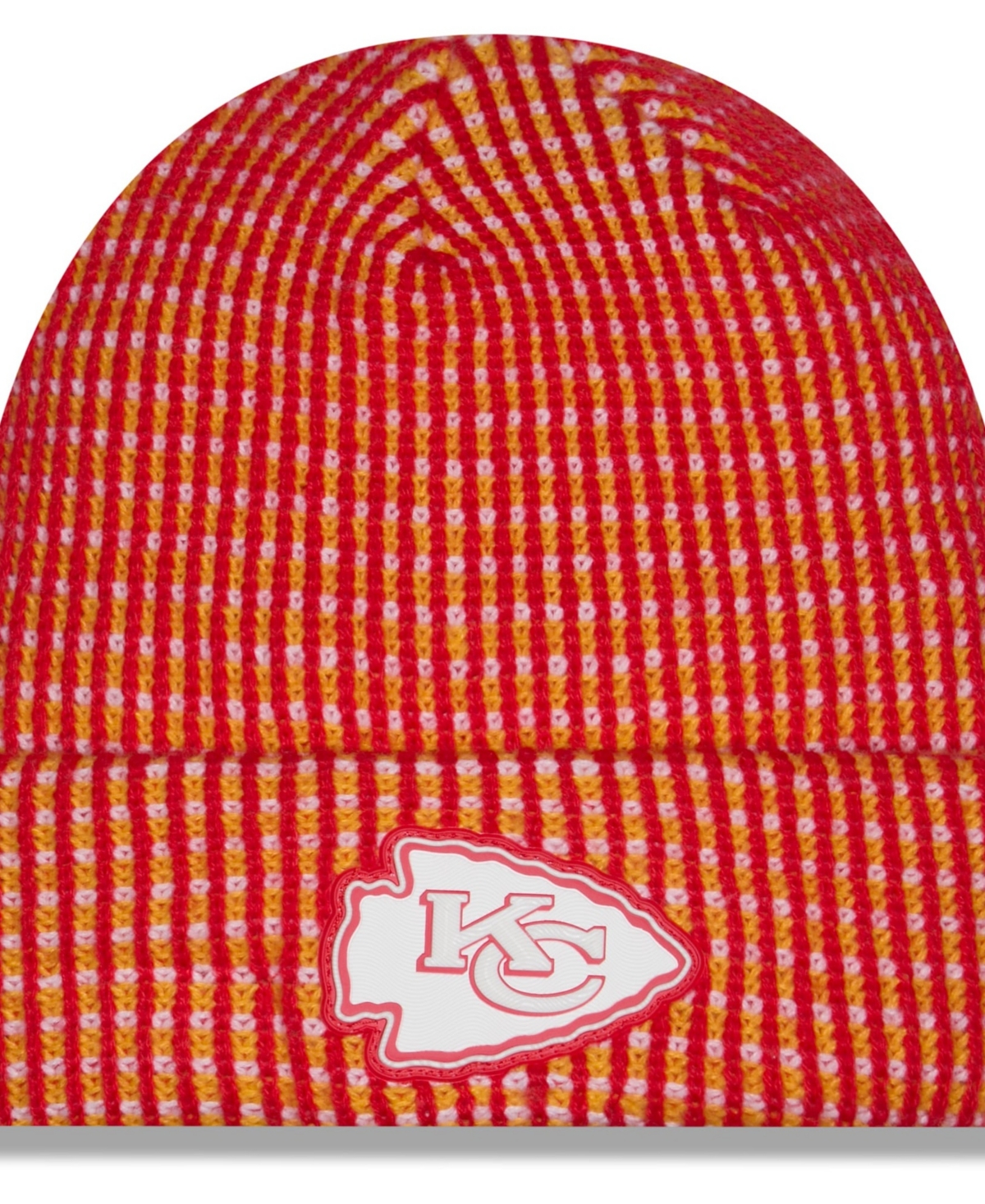 New Era Men's Red Kansas City Chiefs 2026 Sideline Cold Weather Cuffed Knit Hat