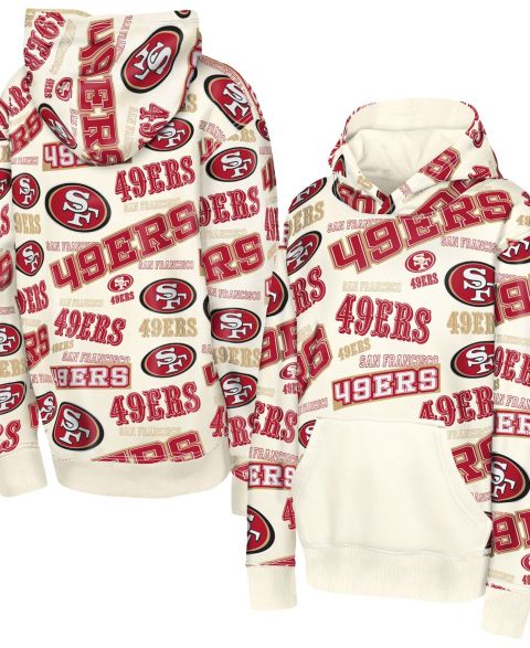 Детское худи Outerstuff Cream San Francisco 49ers Shake Bake