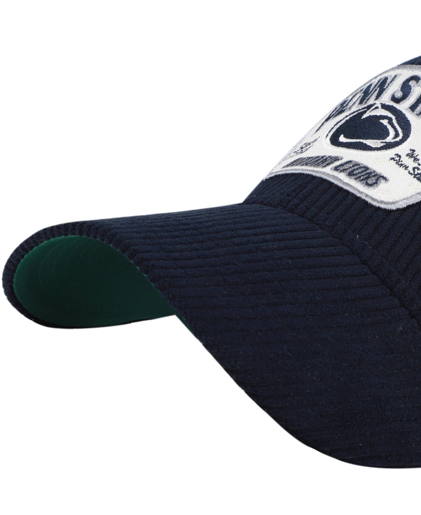 Кепка '47 Brand Navy Penn State Nittany Lions Accordia Corduroy MVP Adjustable Hat — фото 3