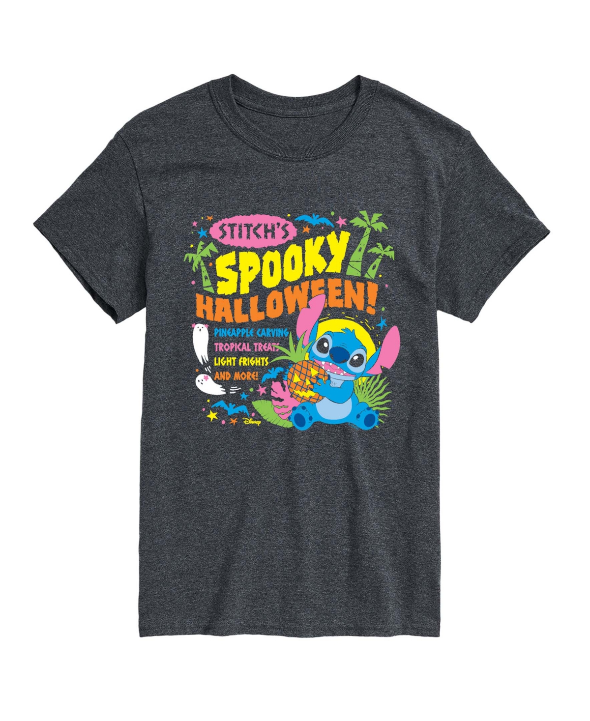 Airwaves Men's Halloween Graphic T-Shirt - Heather Charcoal