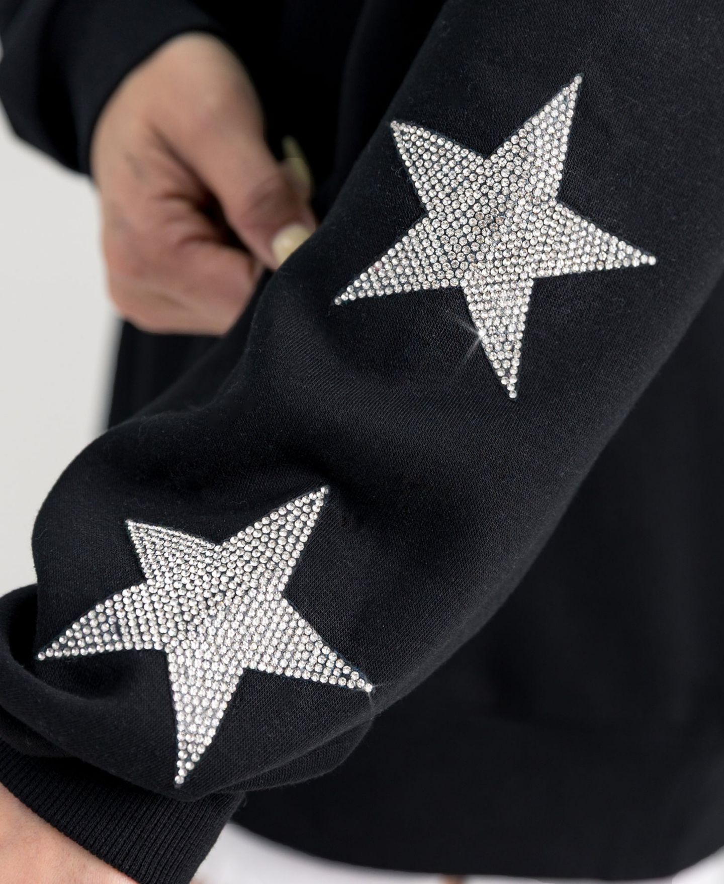 Женская толстовка Gameday Couture Black USC Trojans Pure Victory Relaxed Rhinestone Pullover — фото 2
