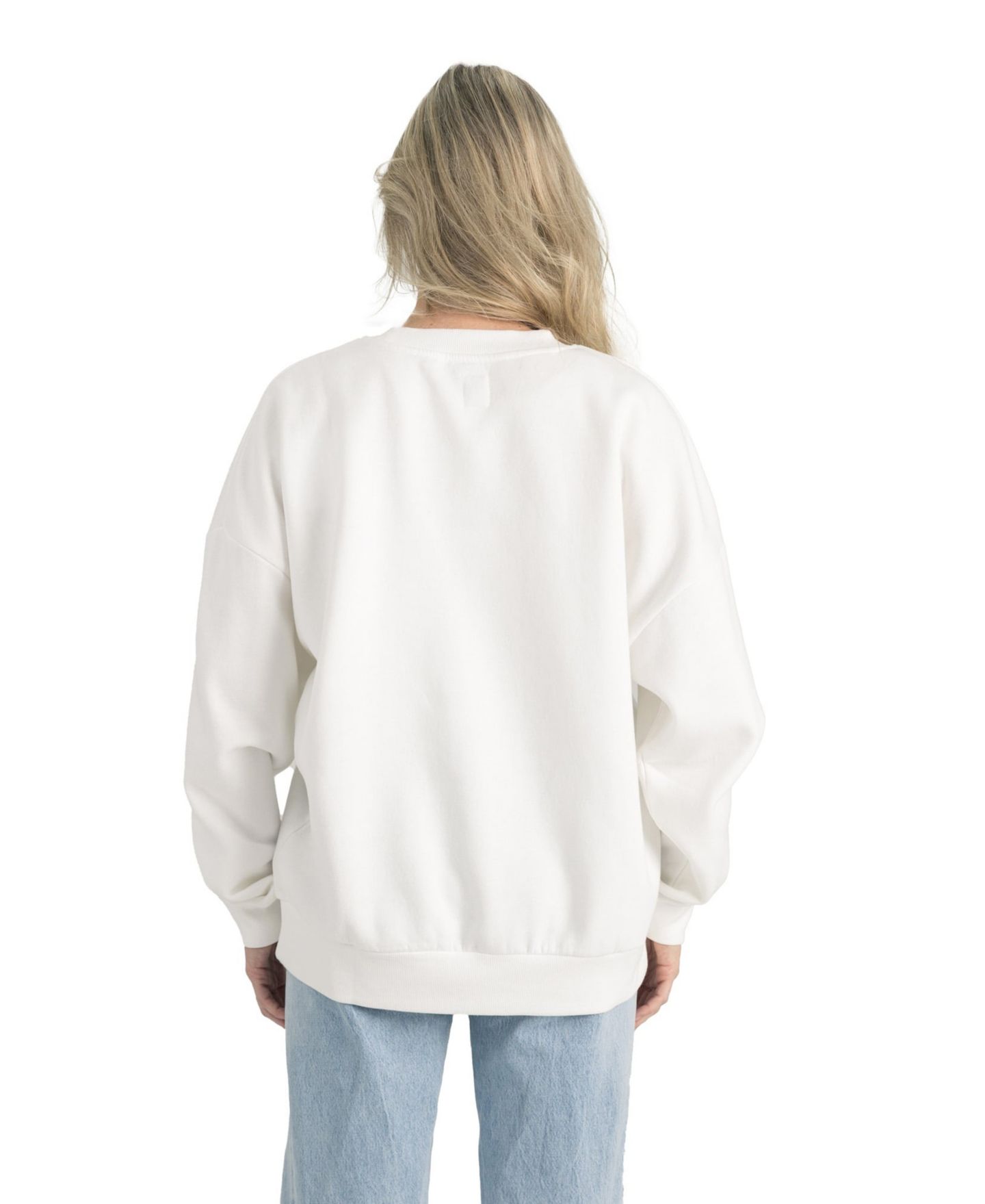 Женская толстовка Gameday Couture White Nebraska Huskers Premium Fleece Drop Shoulder Oversized Pullover — фото 4