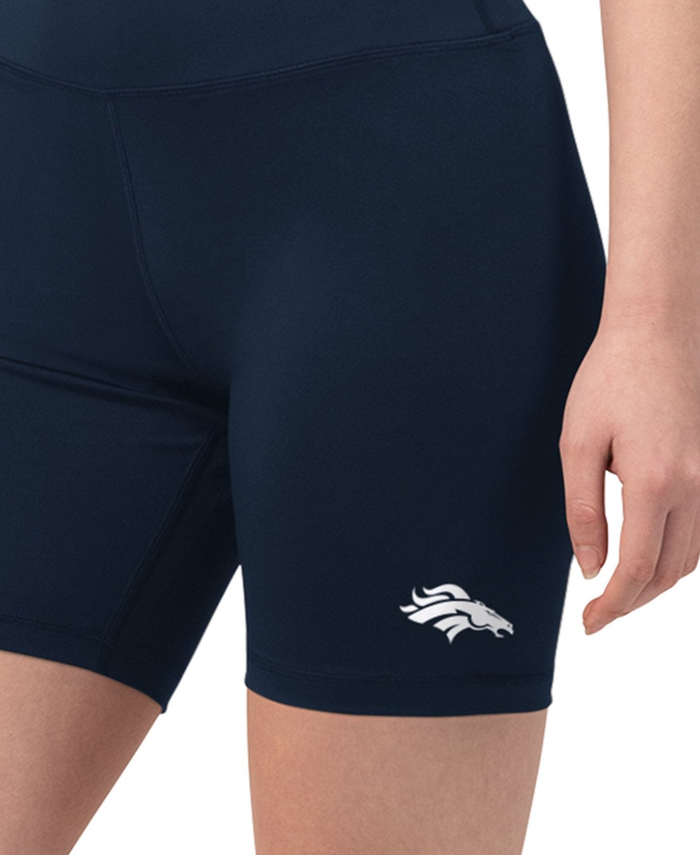 Женские шорты Starter Navy Denver Broncos Biker — фото 2