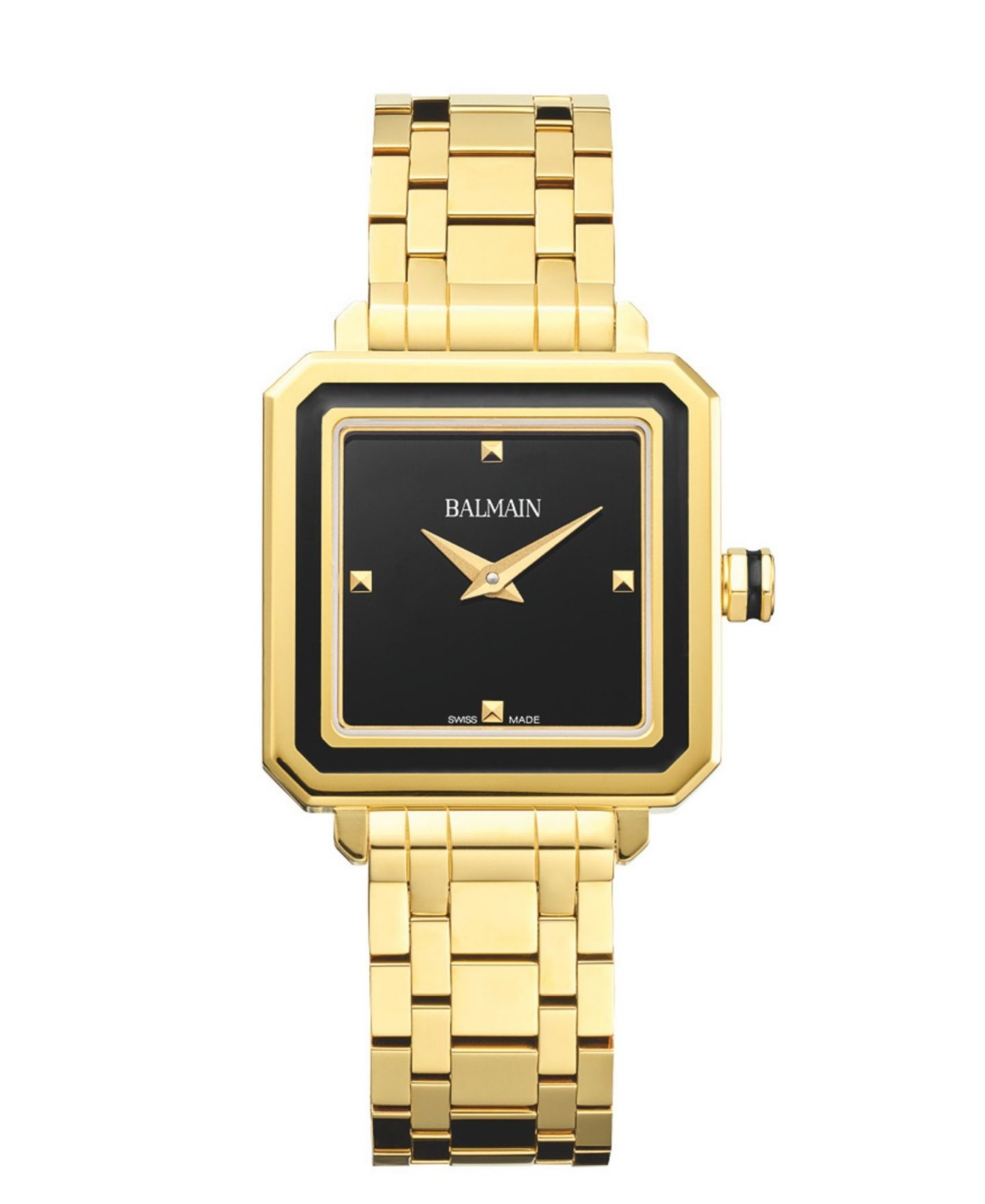 Женские часы Balmain Swiss Quartz Eirini Gold-Tone Stainless Steel Bracelet Watch 26mm — фото 1