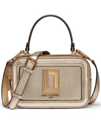 Simone Rhinestone Bow Hangoff Mini Crossbody Handbag