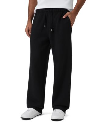 Men's Wallace Geometric Monogram Drawstring Straight-Leg Pants
