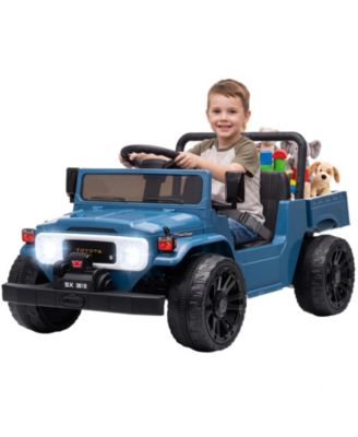 24V Licensed Toyota FJ45 Powered Dump Bed Kids' Ride-On, Ages 3-8