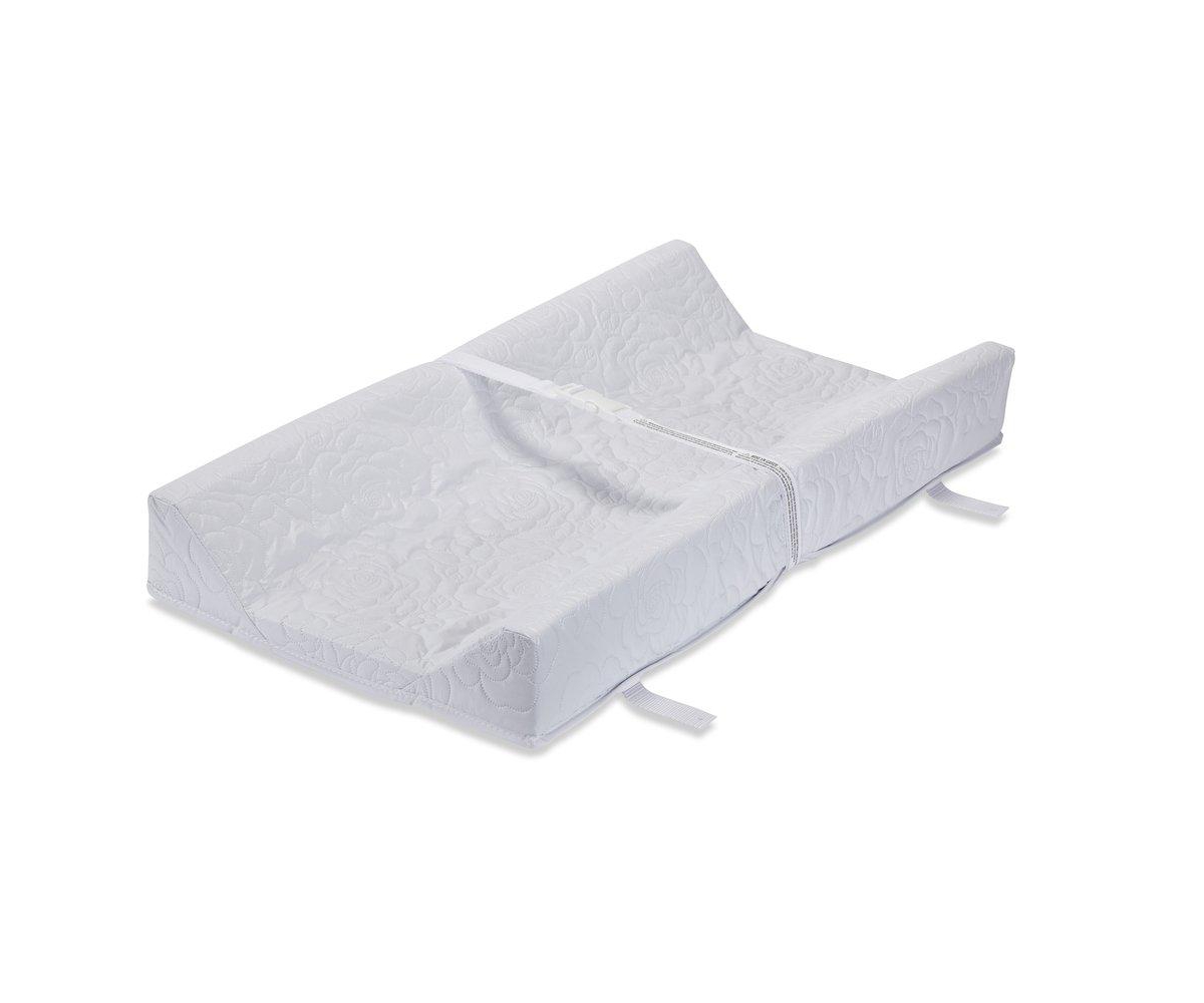 L.a. Baby Waterproof-Contoured 30" Changing Pad - White