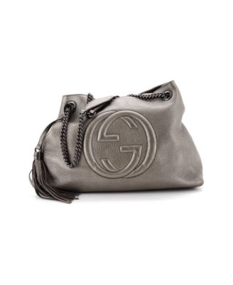 Medium Soho Chain Strap Shoulder Bag Leather