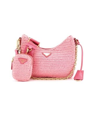 Small Re-Edition 2005 Shoulder Bag Raffia