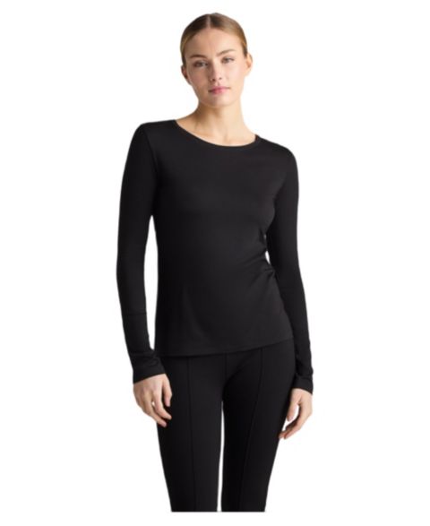 Женский топ Residus Celon Fitted Long-Sleeve, цвет: Чёрный