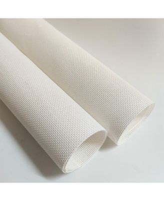 18 Mesh Cotton Embroidery Canvas 2 Pack for Needlework Crafts