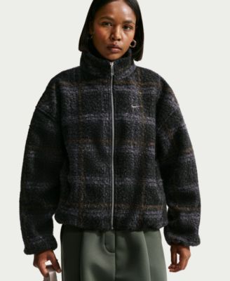 Sportswear Women's Oversized High-Pile Fleece Jacket