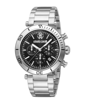 Men's Quartz Silver Stainless Steel Bracelet Watch
