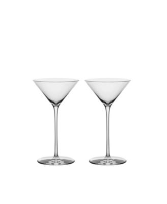 Frantzen Martini Crystal Glasses, Set of 2
