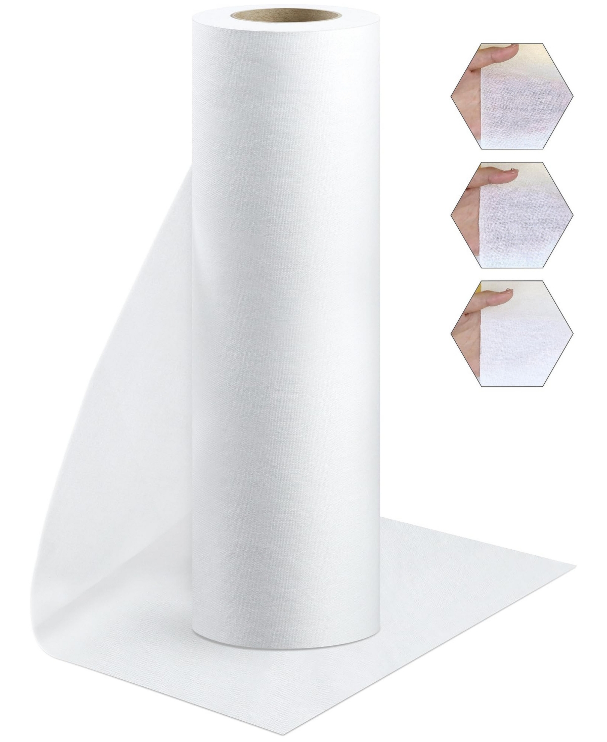 Aeelike Cotton Fusible Interfacing Easy Iron On Washable For Sewing Crafts