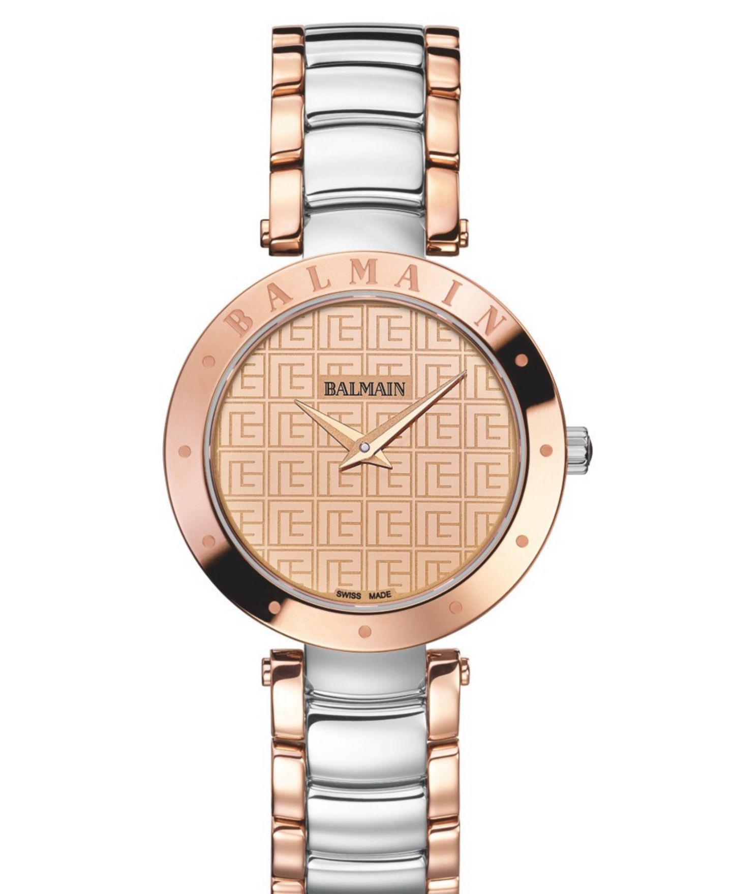 Женские часы Balmain Swiss Quartz Balmainia Two-Tone Stainless Steel Bracelet Watch 33mm — фото 1