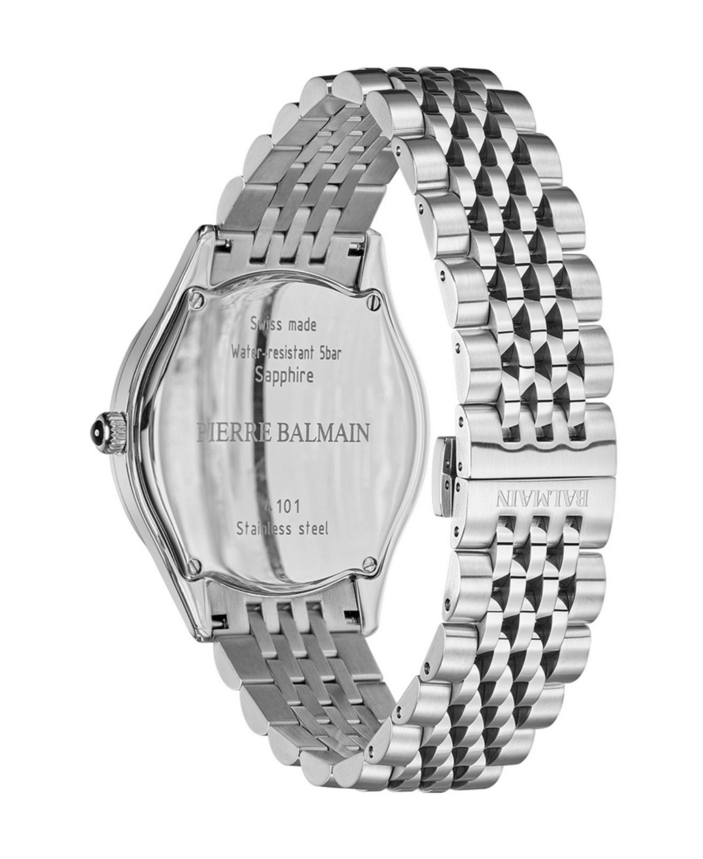 Мужские часы Balmain Swiss-Quartz Classic R Silver Stainless Steel 41mm — фото 3