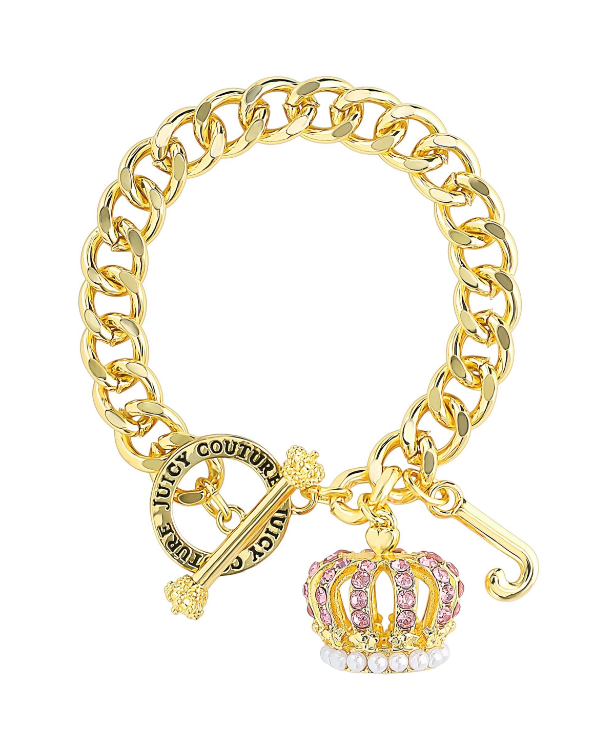 Juicy Couture Crown Charm Toggle Bracelets for Women