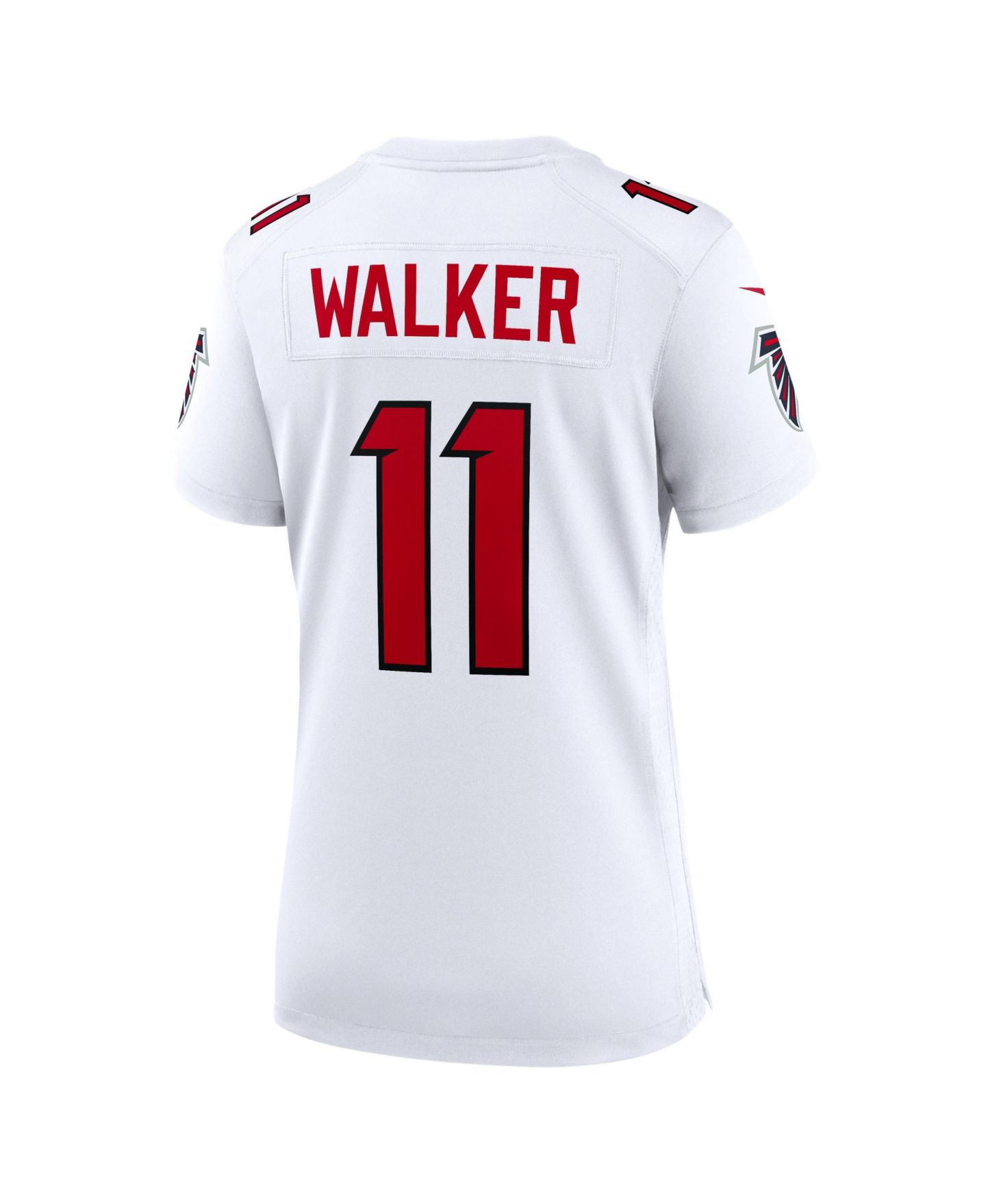 Женский топ Nike Jalon Walker White Atlanta Falcons Game Jersey — фото 4