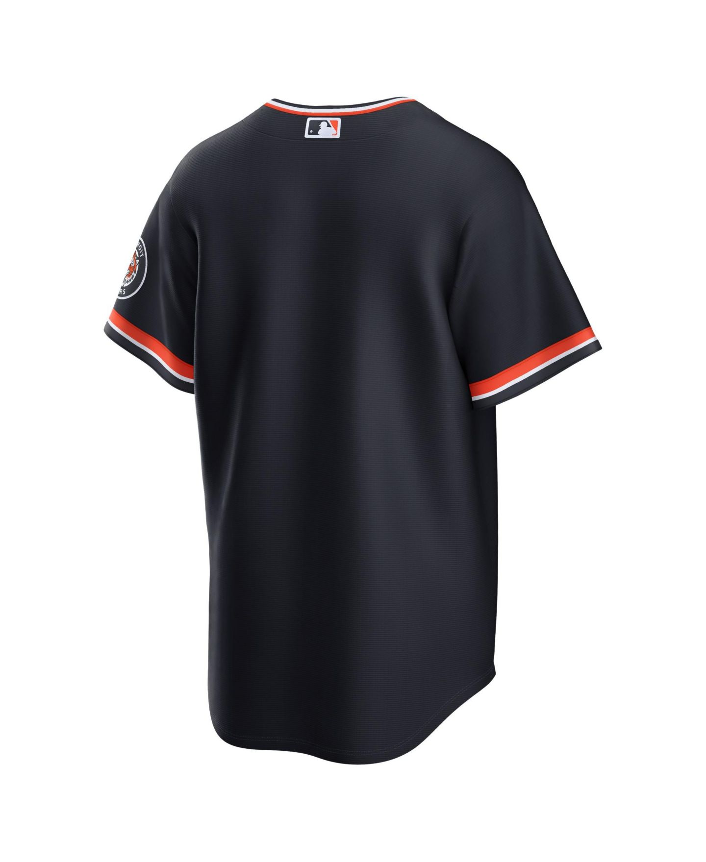 Мужской топ Nike Navy Detroit Tigers Alternate Stadium Jersey — фото 2
