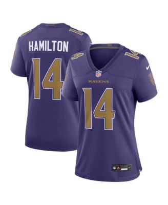 Women's Kyle Hamilton Purple Baltimore Ravens Alternate Game Jersey