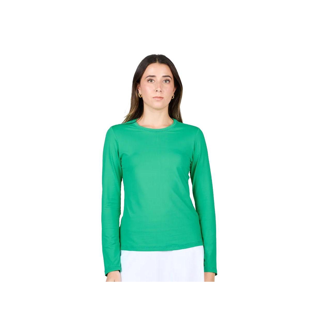Sofibella Uv Colors Womens Long Sleeve Tennis Shirt - Zen