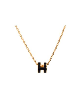 Pre-Owned HERMES Pop H Pendant Chain Necklace