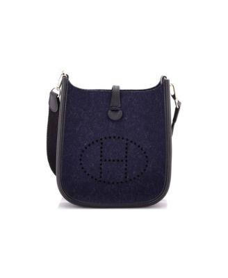 Pre-Owned HERMES TPM Evelyne Bag Gen III Felt