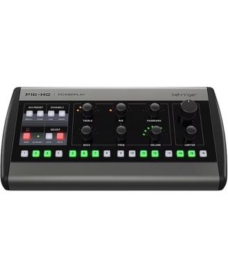 P16-HQ POWERPLAY 16-Channel Personal Monitoring Mixer with Ultranet Connectivity