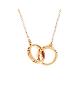 Atlas X Closed Interlocking Pendant Necklace