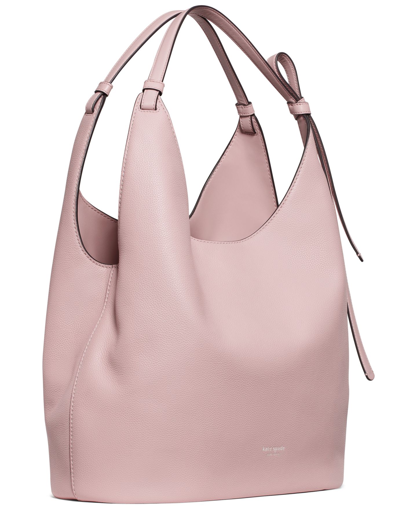 Женская сумка Kate Spade New York Loop Extra-Large Leather Satchel, цвет: Розовый — фото 4