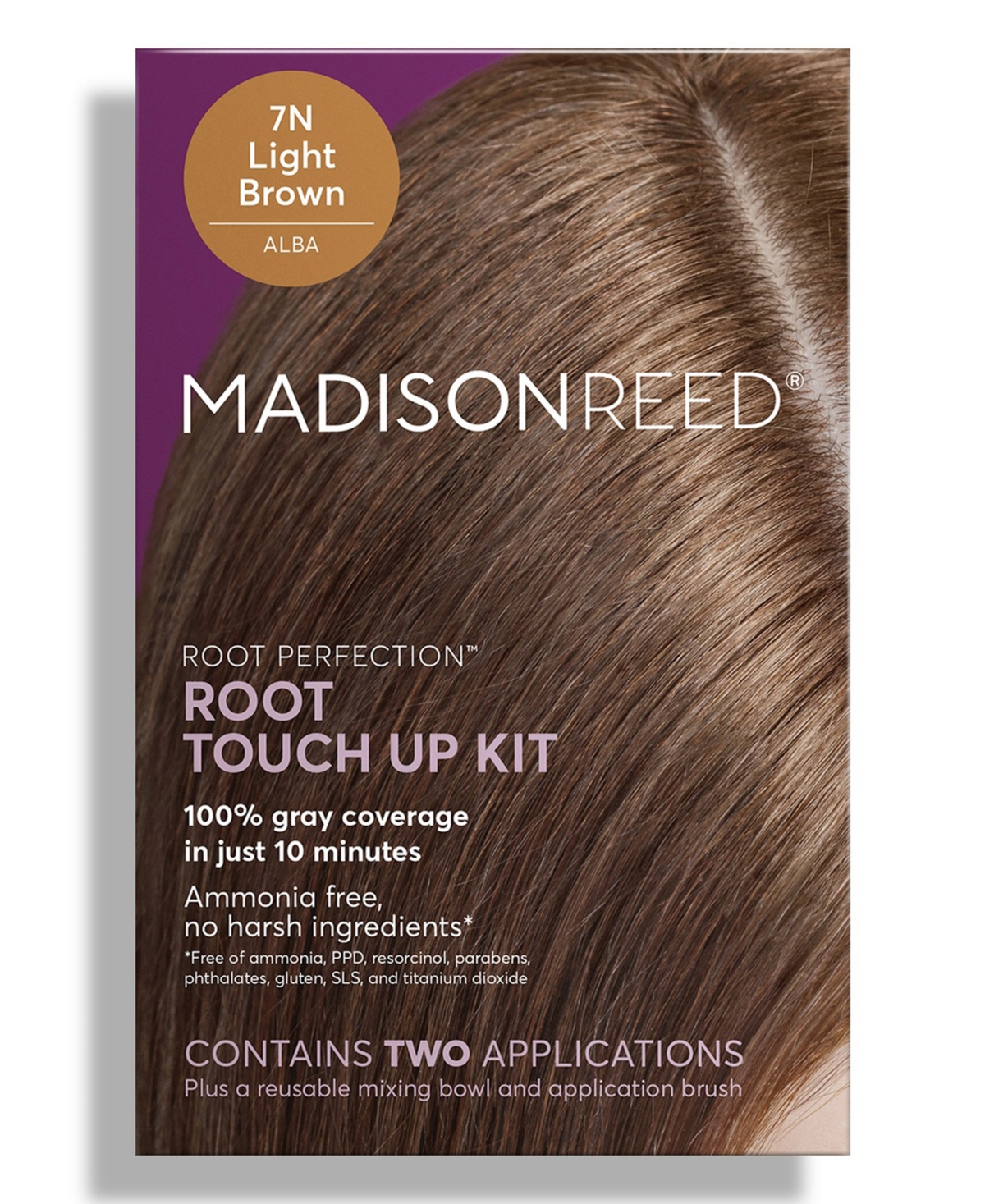 Madison Reed 7N Light Brown Root Perfection Root Touch Up Kit