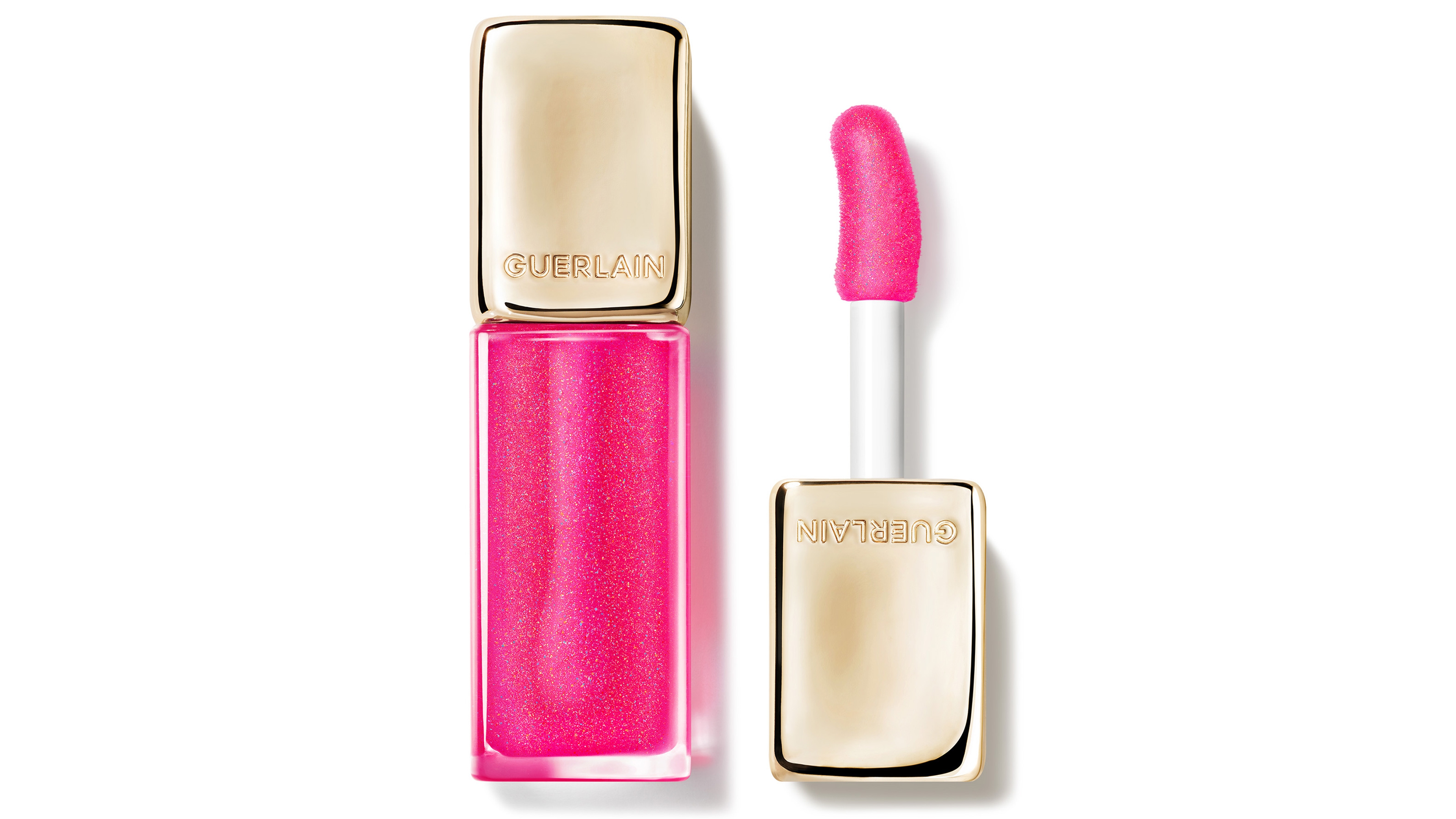 Guerlain Holiday Limited-Edition Kiss Kiss Bee Glow Shimmering Lip Oil, 0.3 oz.