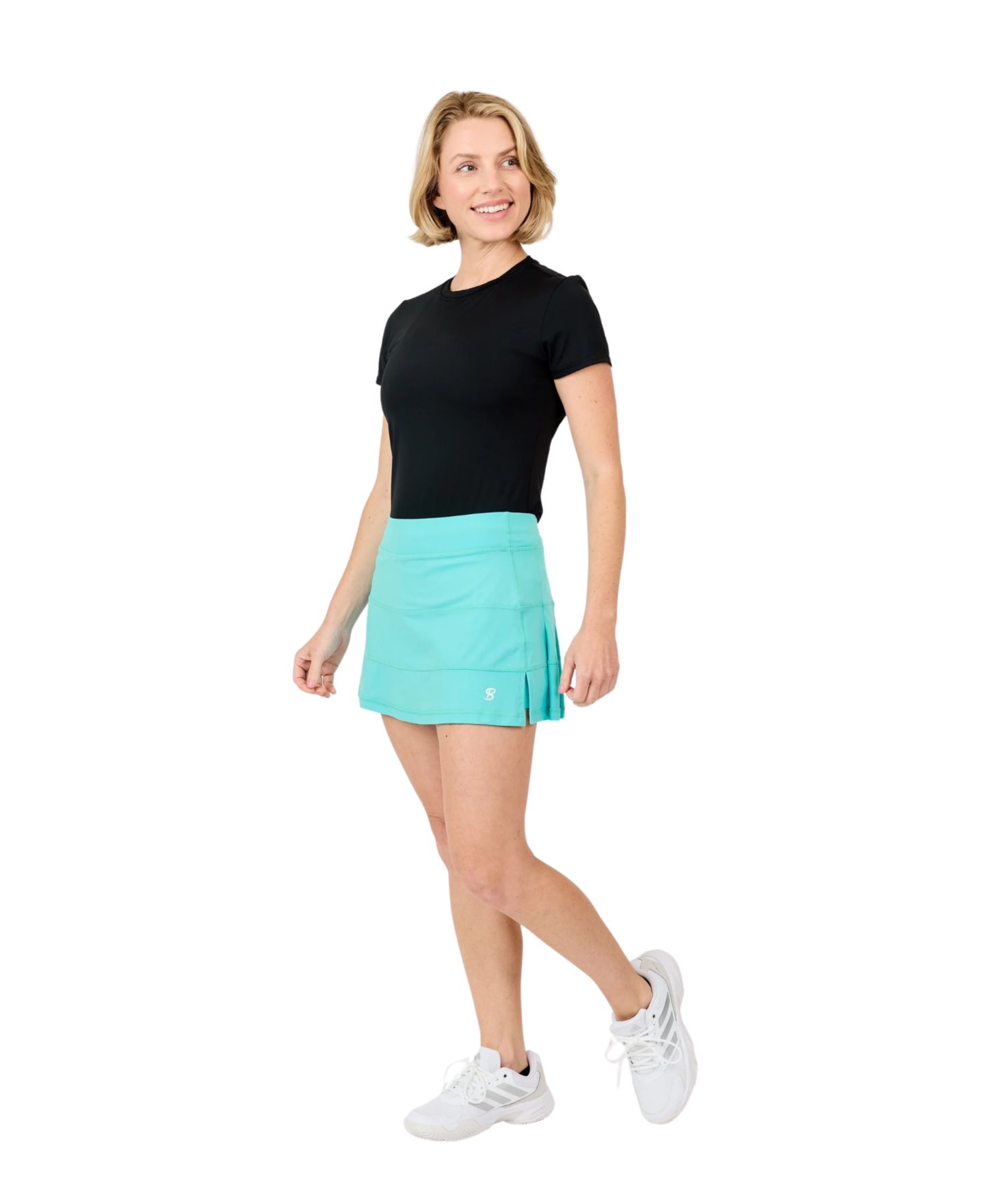 Женская юбка Sofibella UV Colors 13in Tennis Skirt, цвет: Air — фото 4