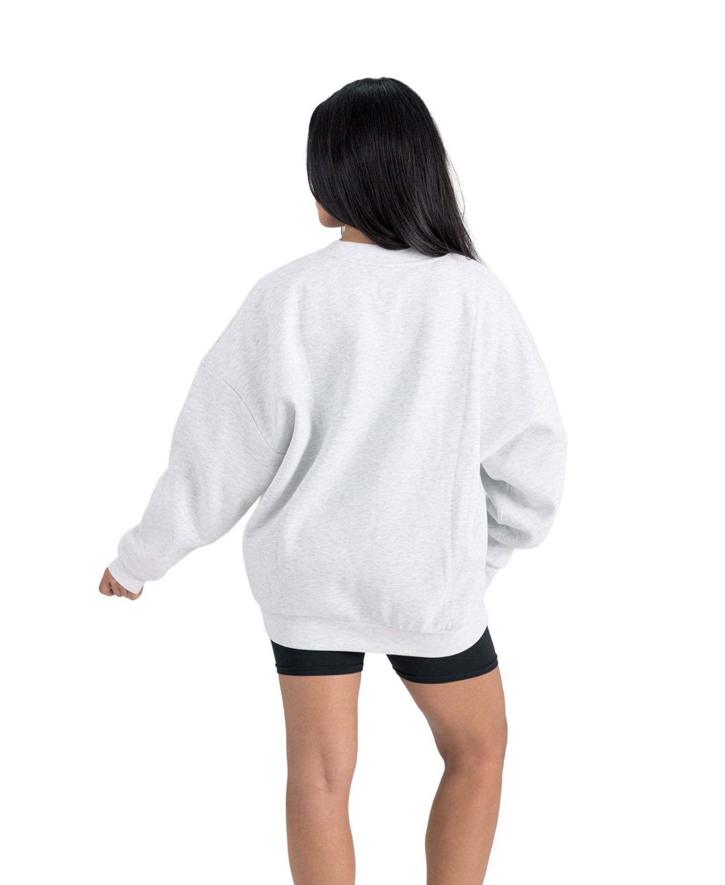 Женская толстовка Gameday Couture Ash Dallas Cowboys Traditional Logo Oversized Premium Fleece Pullover — фото 3