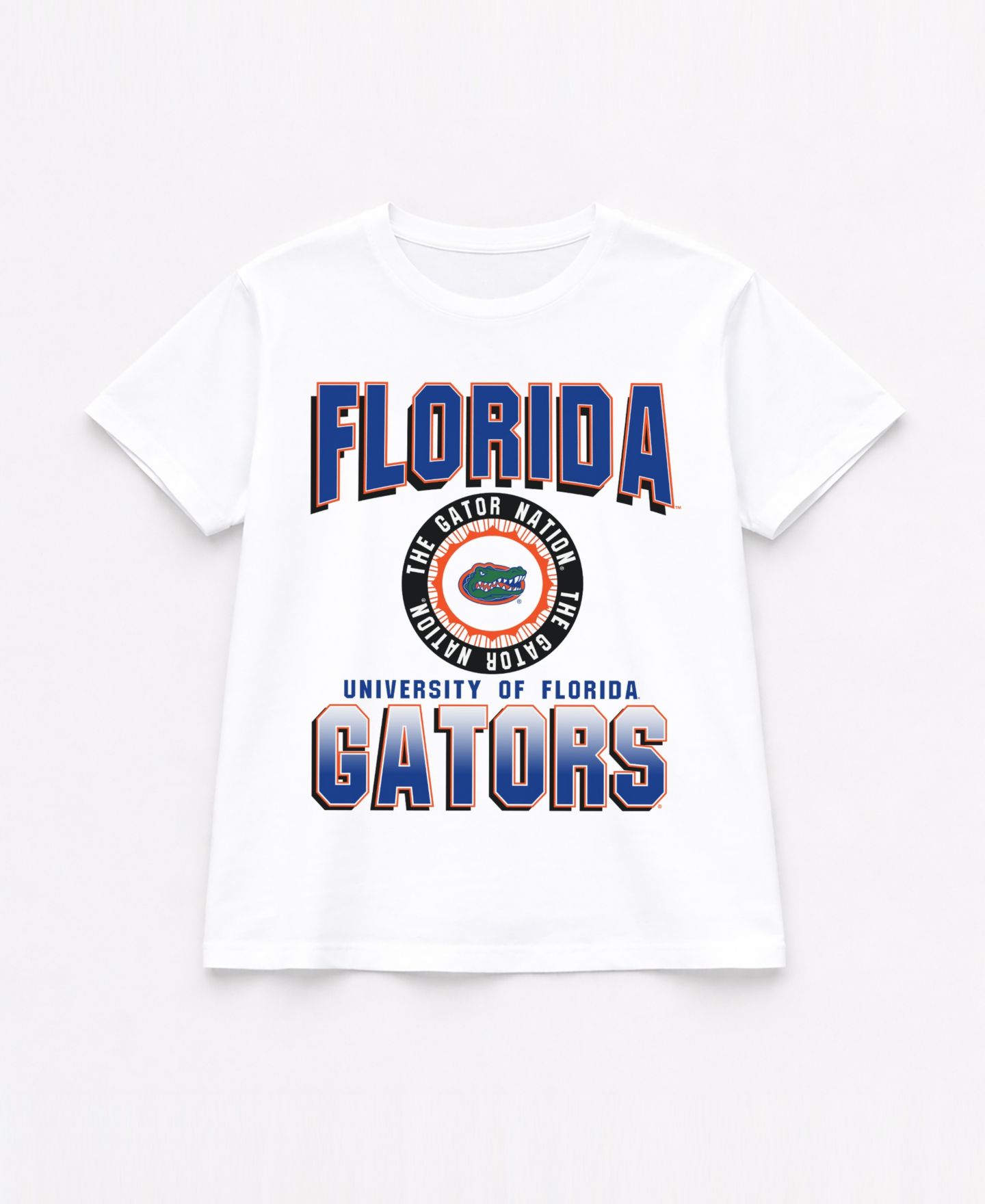 Женская футболка Gameday Couture White Florida Gators All-Time Classic Oversized Flowy — фото 4