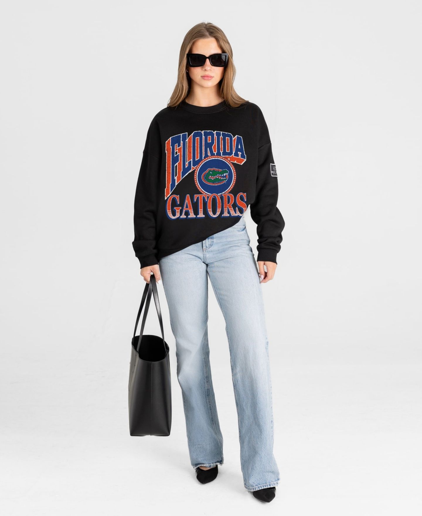 Женская толстовка Gameday Couture Black Florida Gators Victory Black Label Premium Drop Shoulder — фото 4