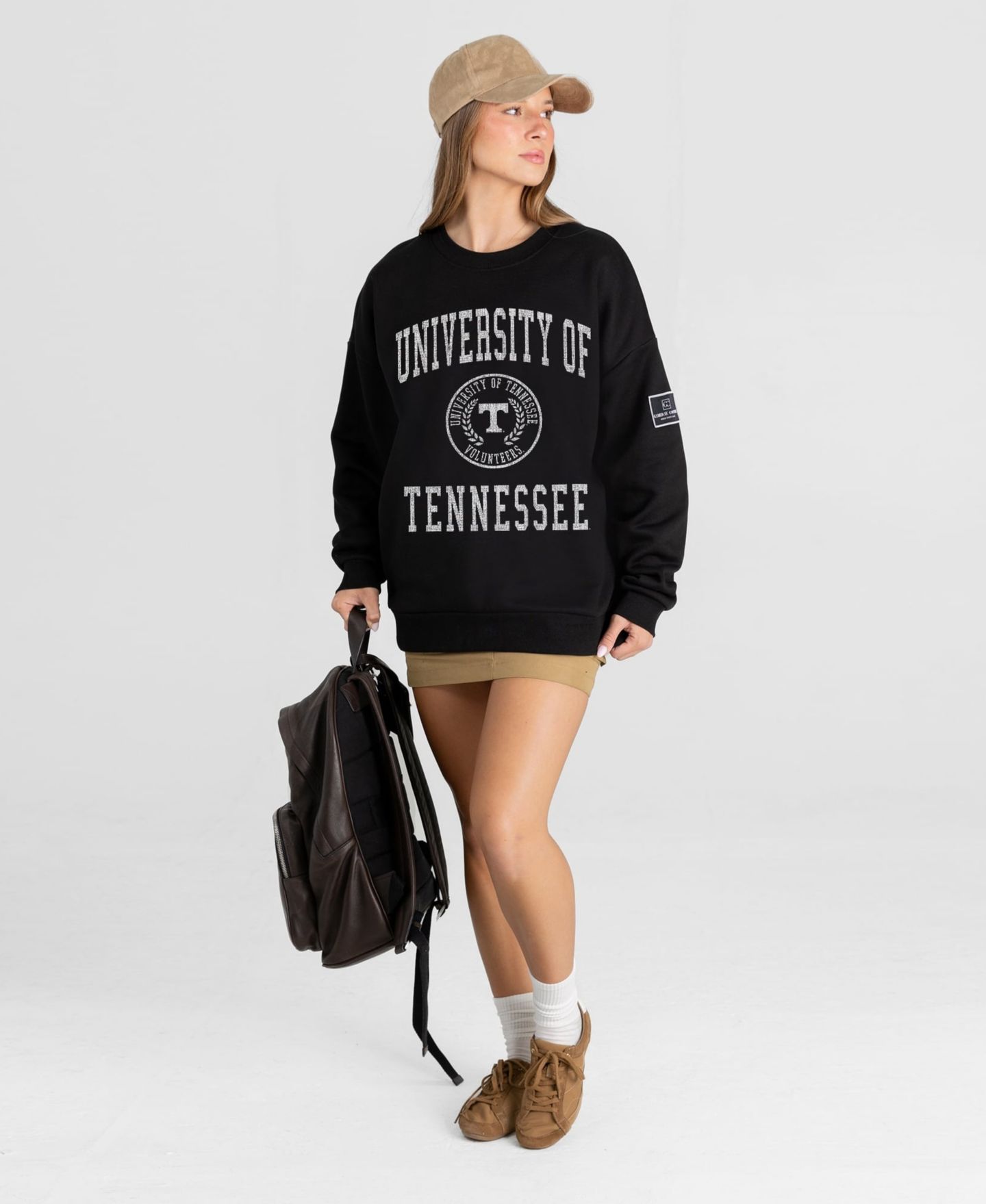 Женская толстовка Gameday Couture Black Tennessee Volunteers Fierce Flow Black Label — фото 3