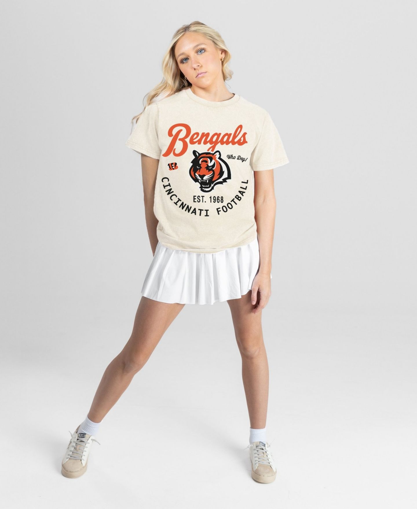 Женская футболка Gameday Couture Natural Cincinnati Bengals You Know Our Name — фото 3