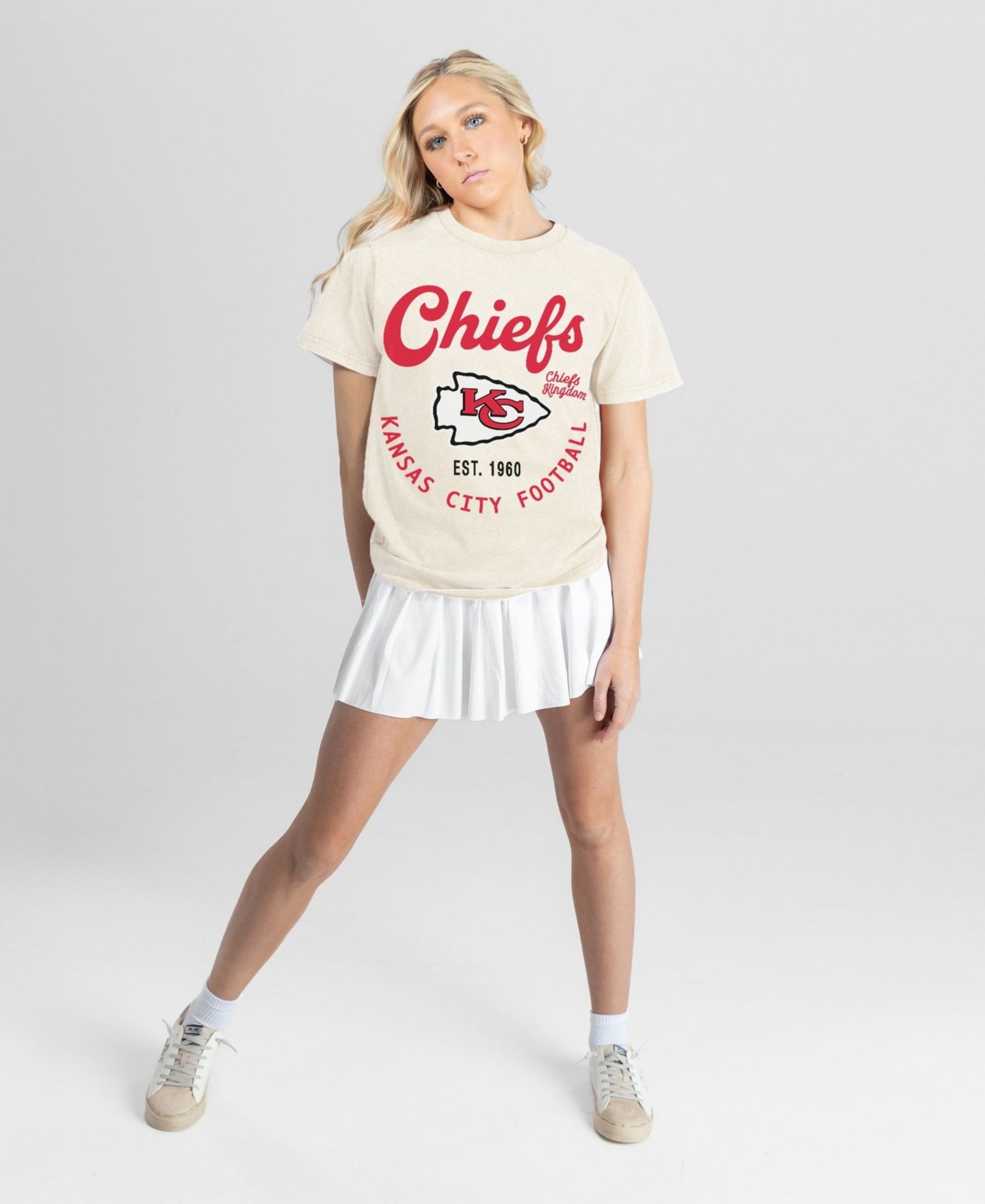 Женская футболка Gameday Couture Natural Kansas City Chiefs You Know Our Name — фото 3