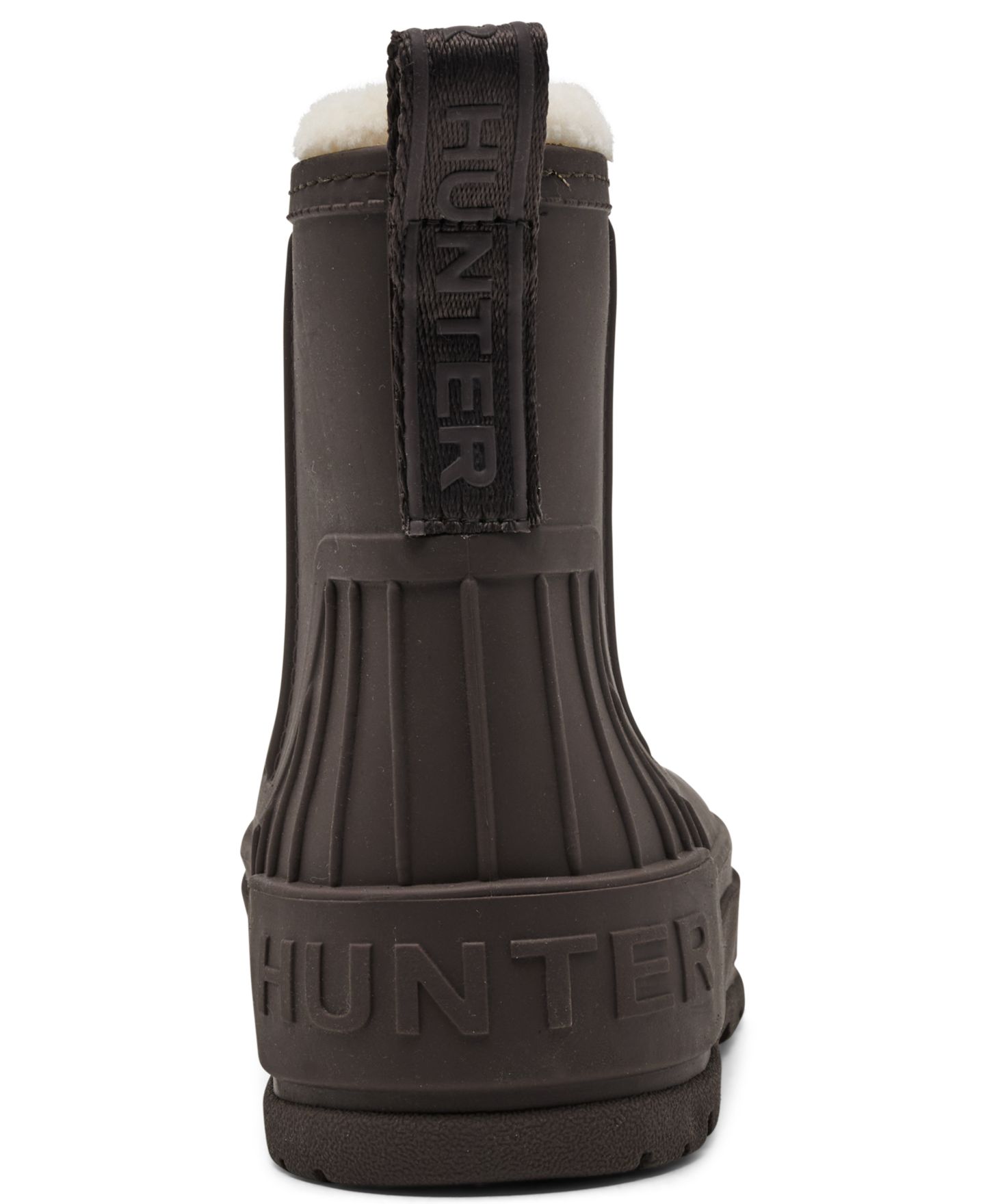 Женские ботинки Hunter Willa Insulated Waterproof, цвет: Тёмный коричневый — фото 4