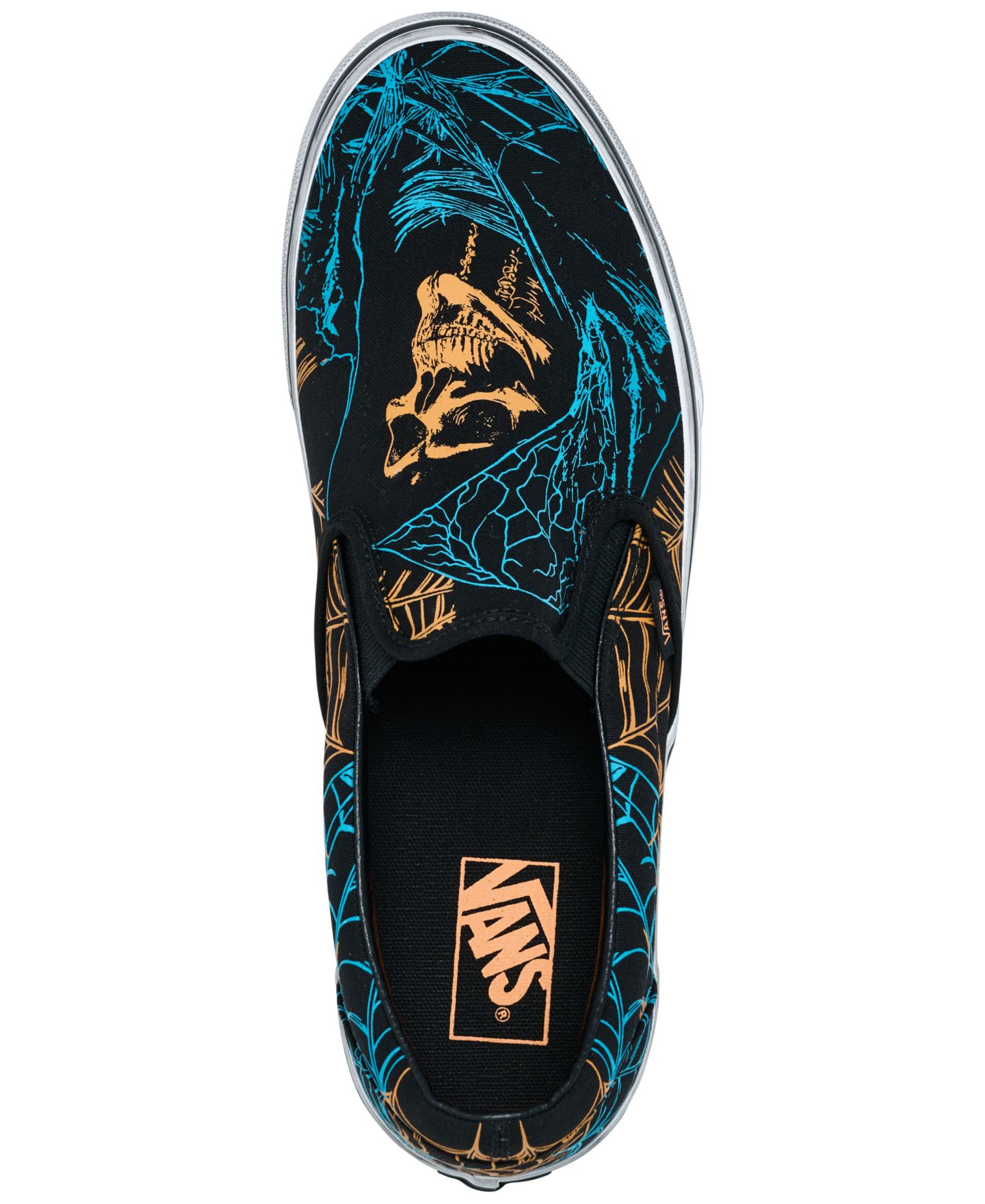 Мужские кроссовки Vans Classic Slip-On Lifestyle, цвет: Чёрный — фото 5