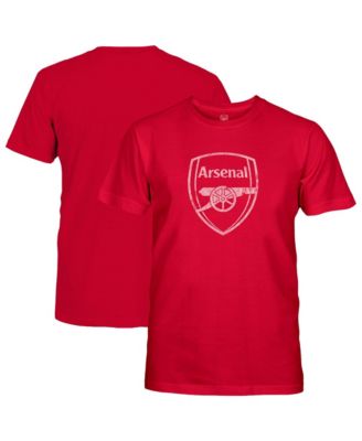 Big Boys' and Girls' Red Arsenal Mono Badge T-Shirt