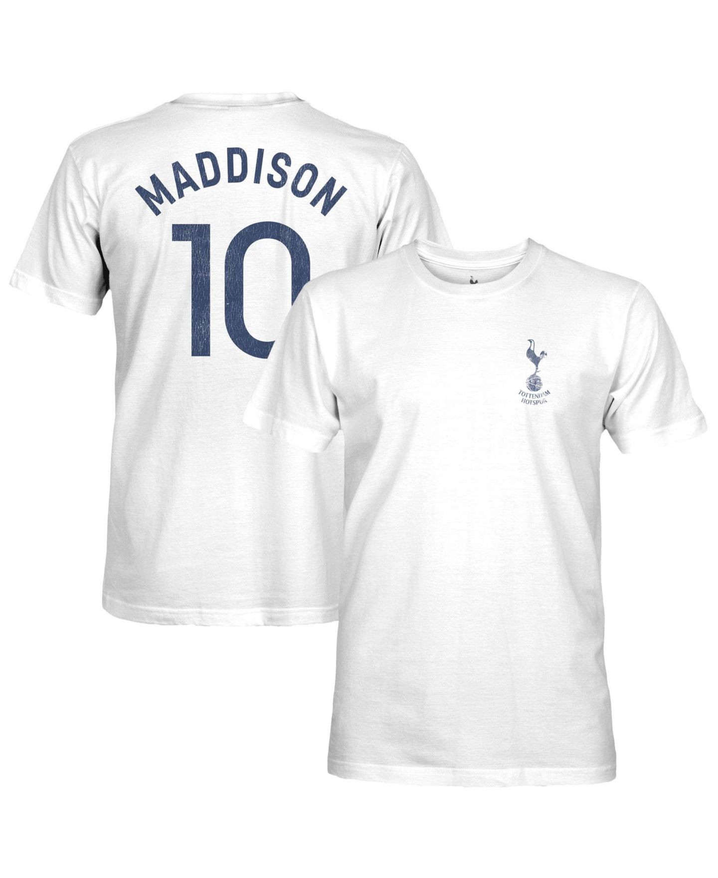 Мужская футболка 1863FC James Maddison White Tottenham Hotspur Player — фото 1