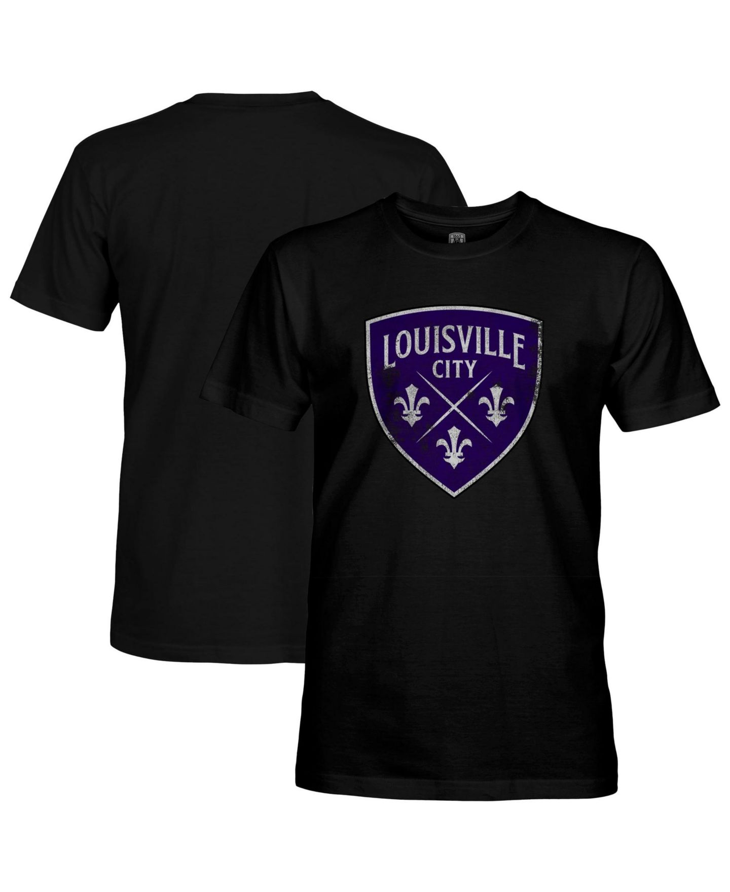 Мужская футболка 1863FC Black Louisville City FC Color Badge — фото 1