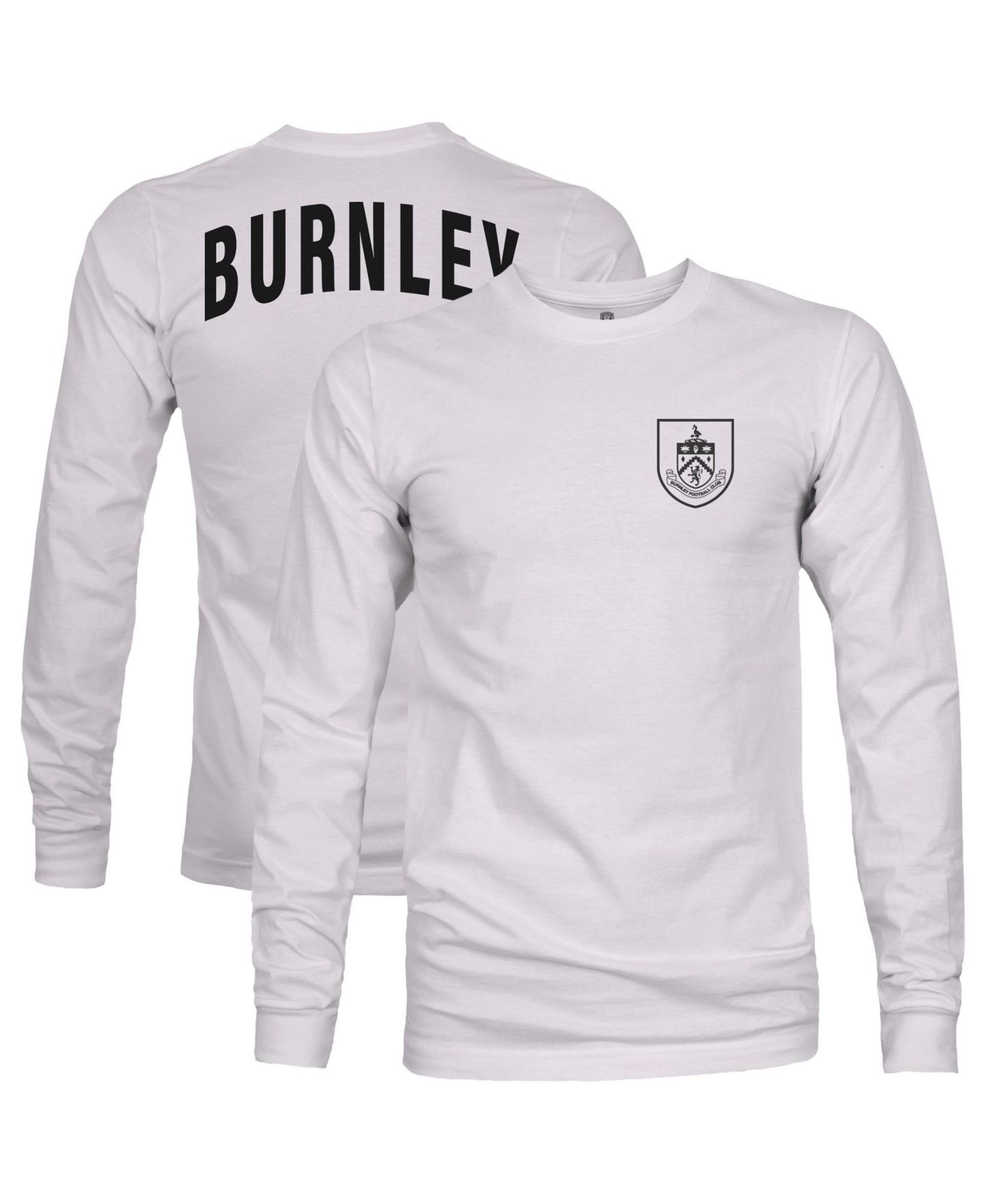 Мужская футболка 1863FC Silver Burnley Arch Long-Sleeve — фото 1