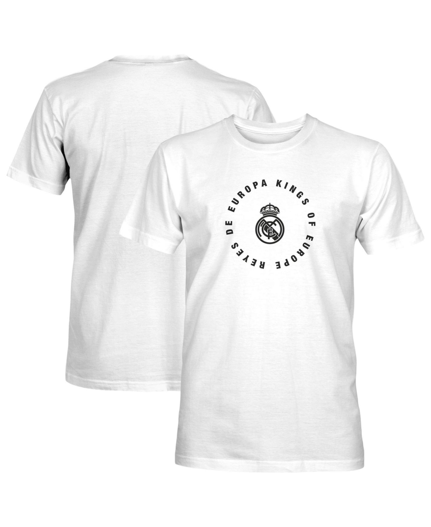 Мужская футболка 1863FC White Real Madrid Circle Cotton — фото 1